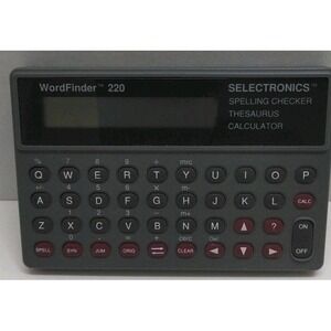 Selectronics Word‎ Finder 220 By Xerox Corp Model HH220 Vintage